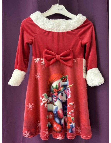 Robe de Noel fille du 2 ans au 12 ans
