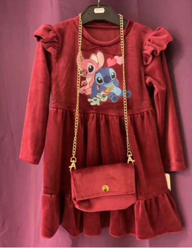 Robe avec sac à main Stitch