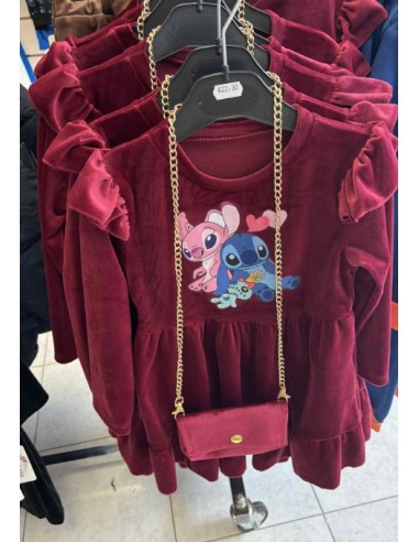 Robe avec sac à main Stitch
