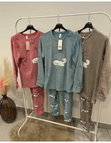 Pyjama pilou chat