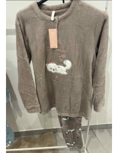 Pyjama pilou chat 2