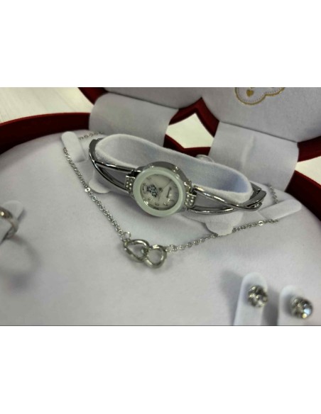 Coffret bijoux en acier femme