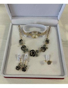 Coffret bijoux en acier femme