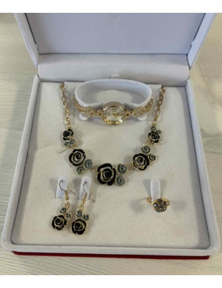 Coffret bijoux en acier femme
