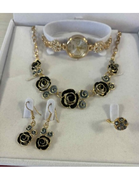 Coffret bijoux en acier femme