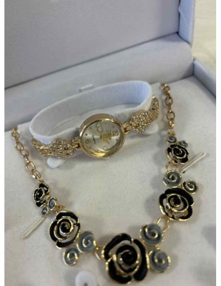 Coffret bijoux en acier femme