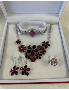 Coffret bijoux en acier femme