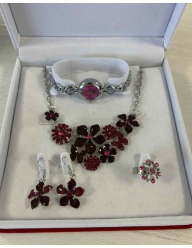 Coffret bijoux en acier femme