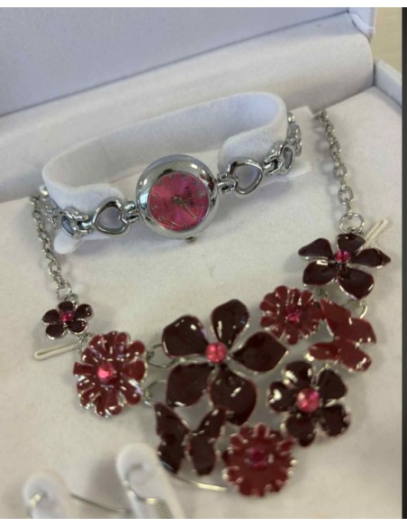 Coffret bijoux en acier femme
