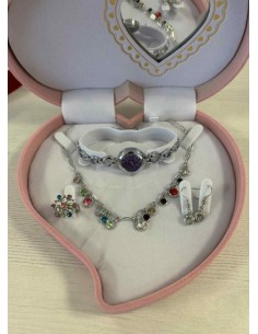 Coffret bijoux en acier femme