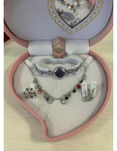 Coffret bijoux en acier femme