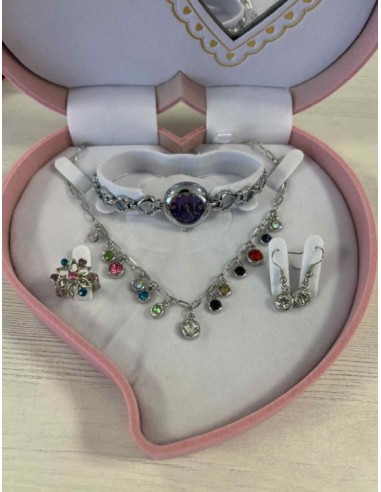Coffret bijoux en acier femme