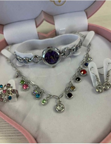 Coffret bijoux en acier femme