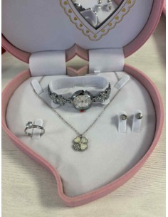 Coffret bijoux en acier femme