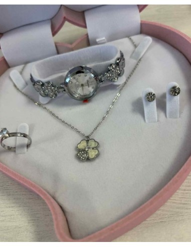 Coffret bijoux en acier femme