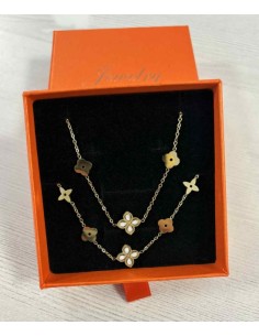 Coffret bijoux en acier inoxydable femme