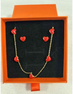 Coffret bijoux en acier inoxydable femme