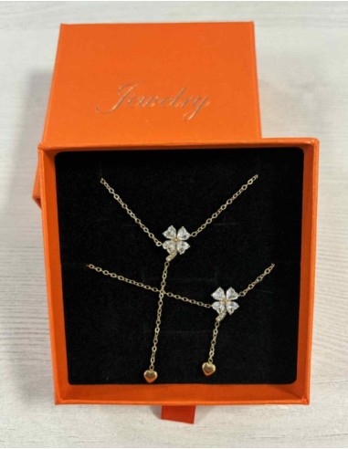 Coffret bijoux en acier inoxydable femme