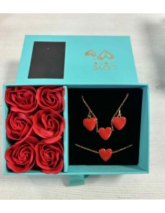 Coffret bijoux en acier inoxydable femme