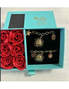 Coffret bijoux en acier inoxydable femme