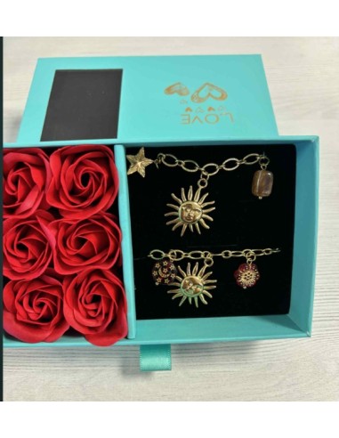Coffret bijoux en acier inoxydable femme