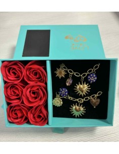 Coffret bijoux en acier inoxydable femme