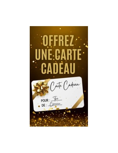 Cheque cadeau