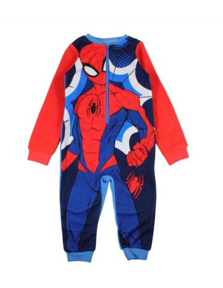 Pyjama polaire Spiderman 1 pièce Marvel