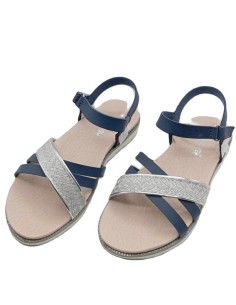 Nu pied fille rose