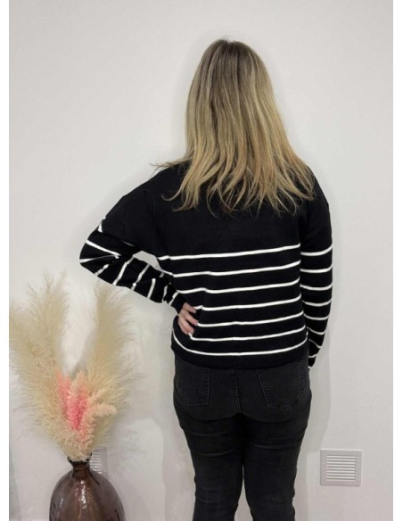 Pull marinière femme tendance mode