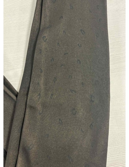 Collant polaire motif leopard tendance