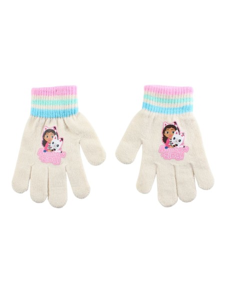 Ensemble bonnet gants cache cou Gabby's Dollhouse