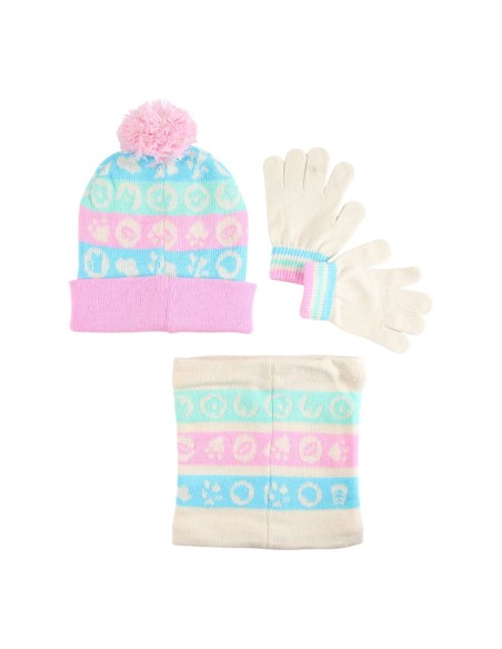 Ensemble bonnet gants cache cou Gabby's Dollhouse